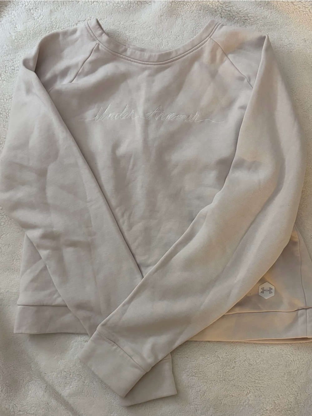 Under Armour Pale Pink Pullover Sweatshirt